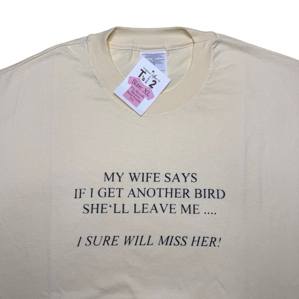 Vintage bird wife animal funny shirt‎